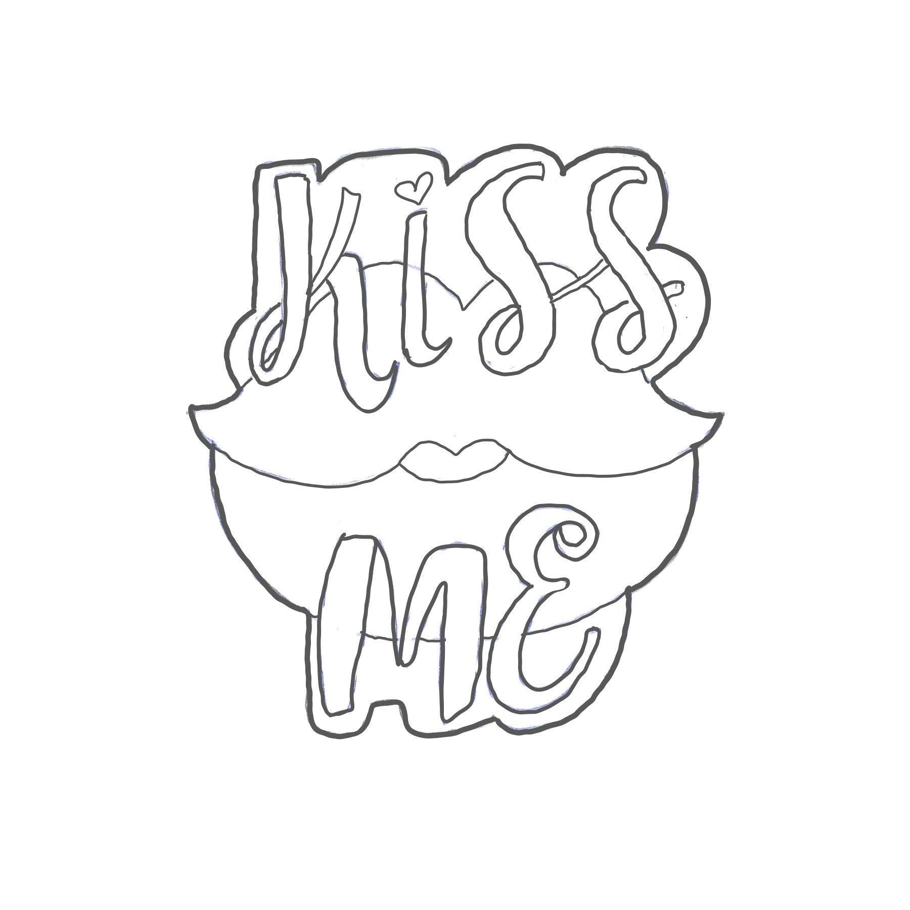 Kiss Me Lips Cookie Cutter - Sweetleigh 