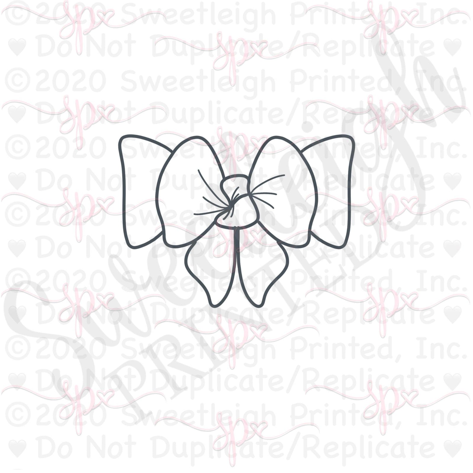 Knotted Headband Cookie Cutter - Sweetleigh 