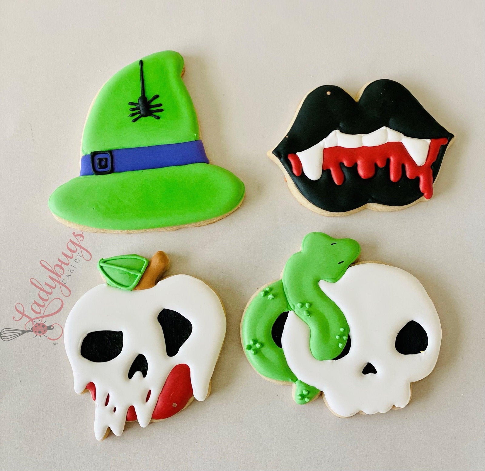 Ladybug's Cakery Halloween Cookie Class - Sweetleigh 