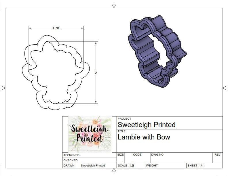 Lambie Cookie Cutter - Sweetleigh 