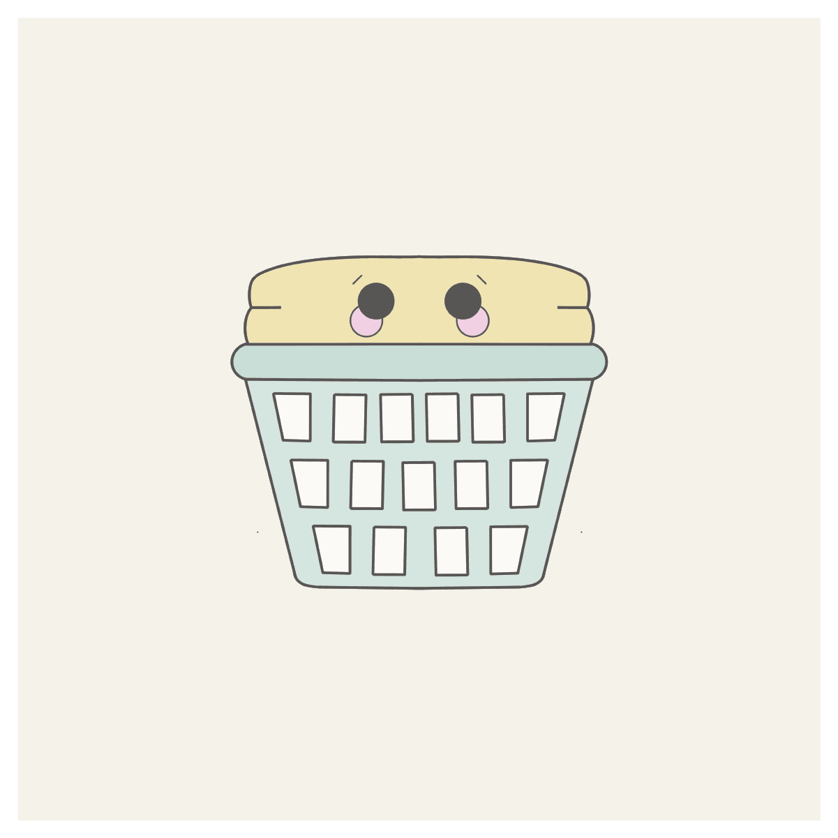 Laundry Basket Cookie Cutter - Sweetleigh 