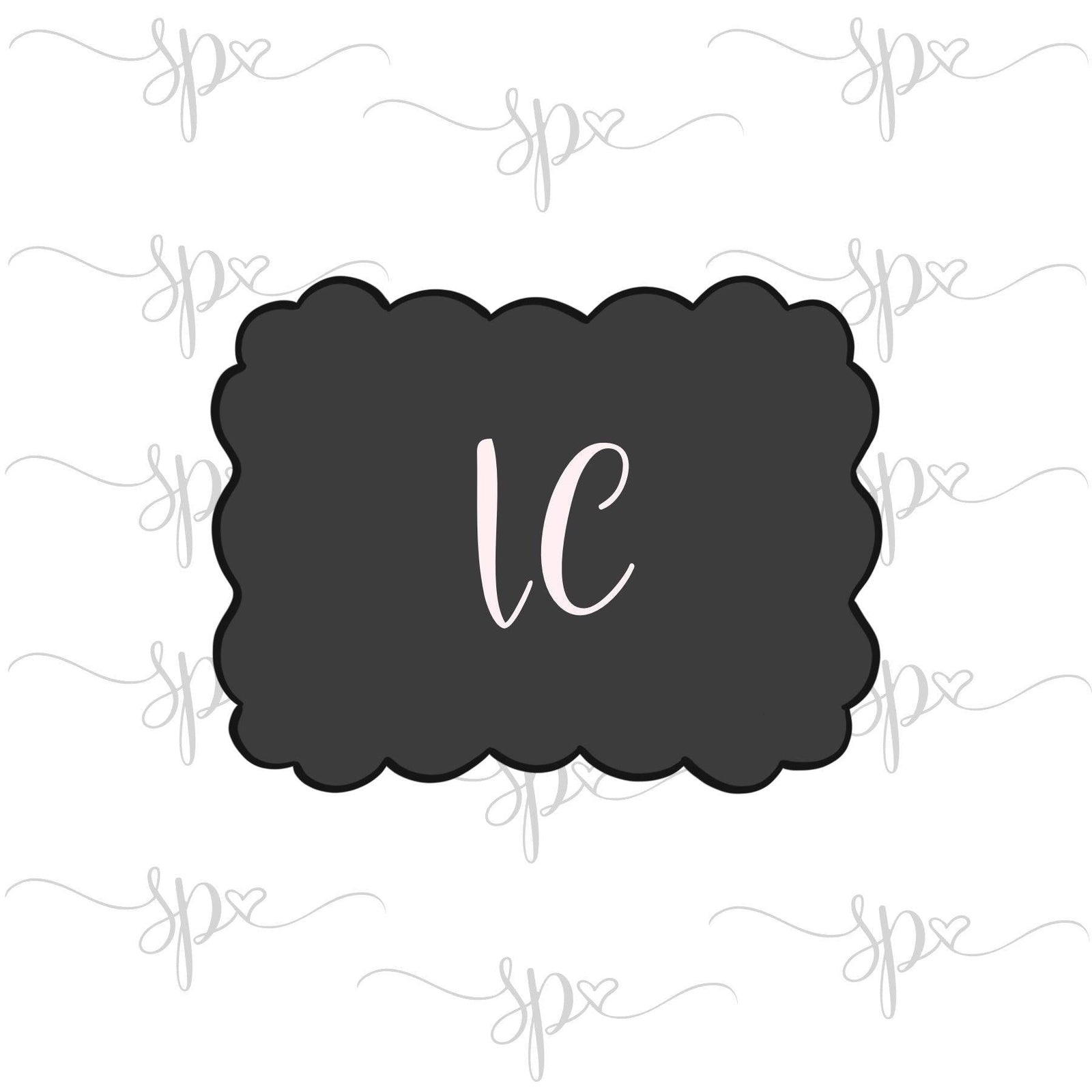 LC Plaque Cookie Cutter - Sweetleigh 