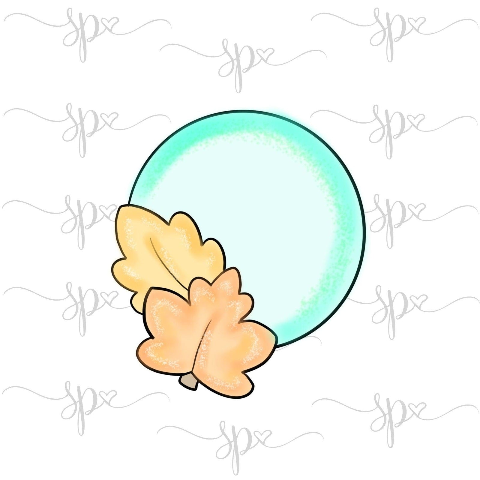 Leaf Circle Cookie Cutter - Sweetleigh 