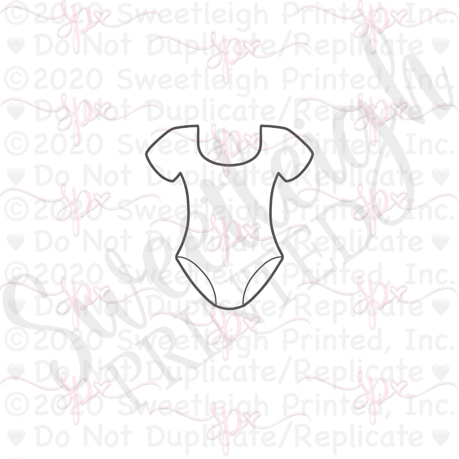 Leotard Cookie Cutter - Sweetleigh 