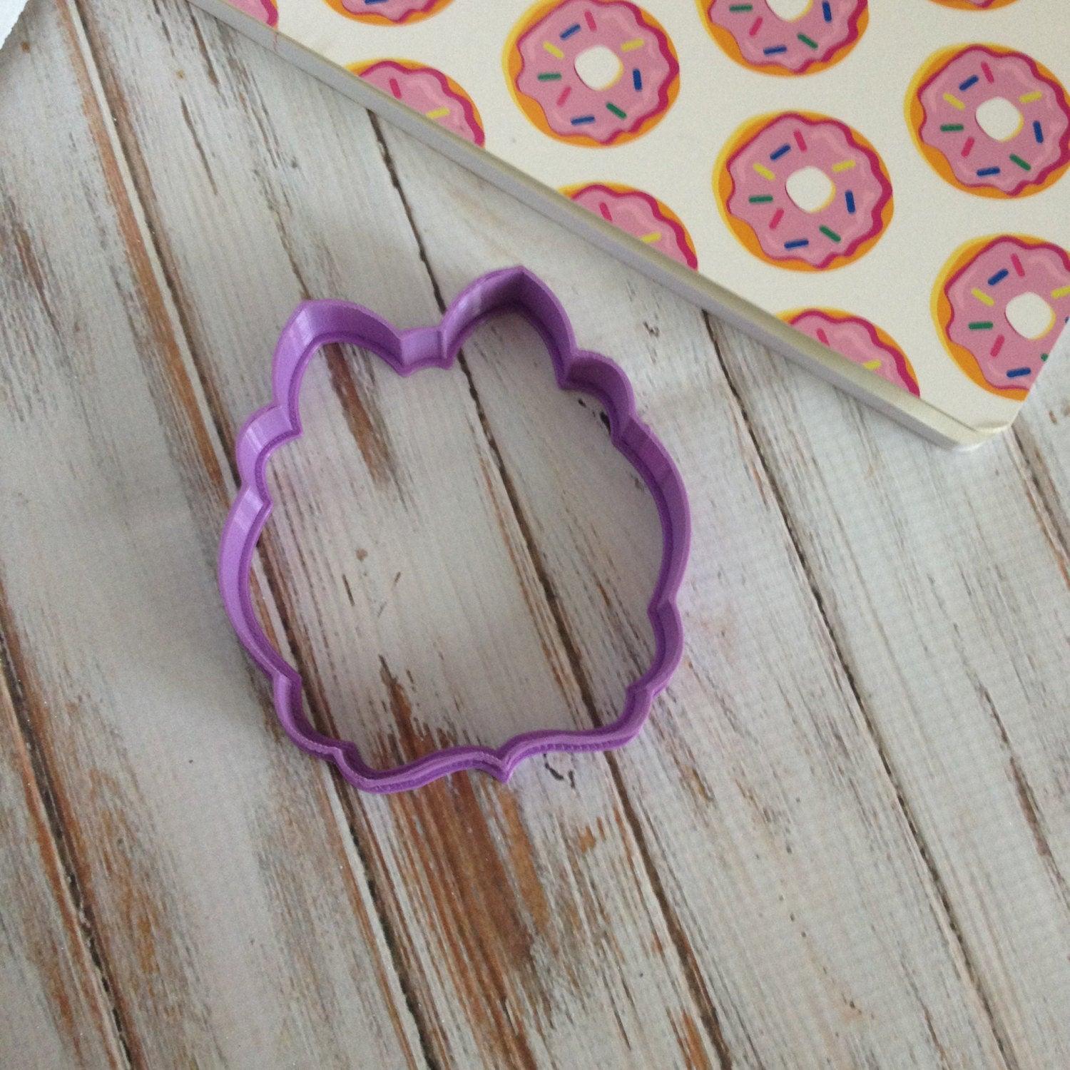 Lil Miss Plaque Cookie Cutter - Sweetleigh 