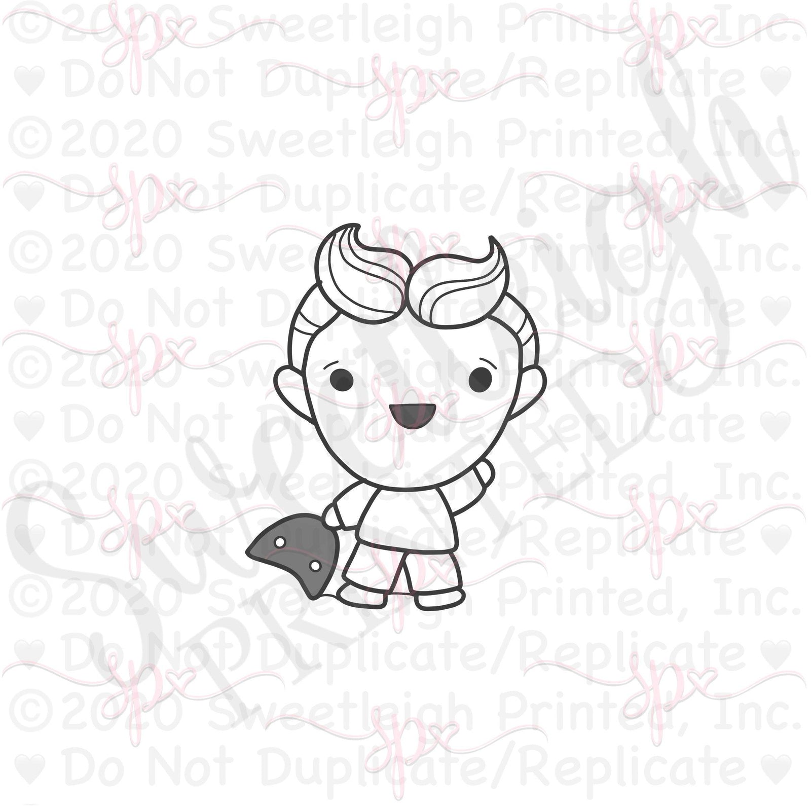 Lock Cookie Cutter - Sweetleigh 