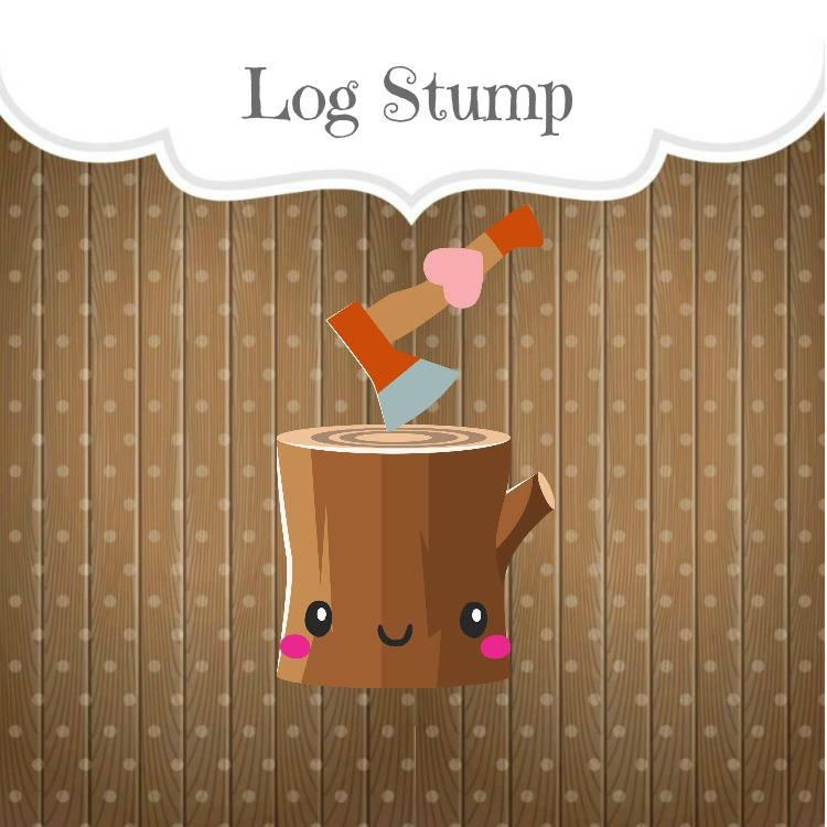 Log Stump Cookie Cutter - Sweetleigh 