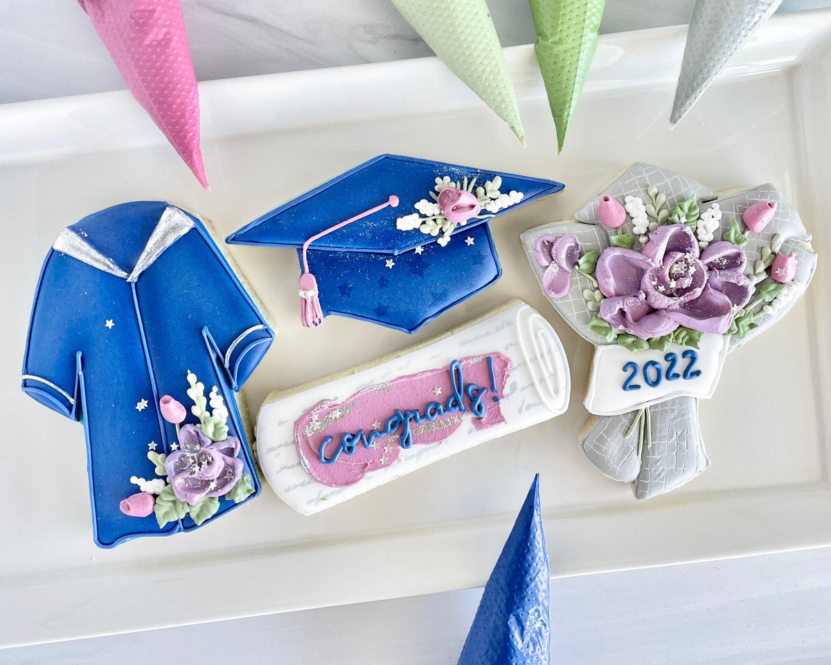 Lolly&#39;s Home Kitchen ConGRADuation Class Cookie Cutters - Sweetleigh 