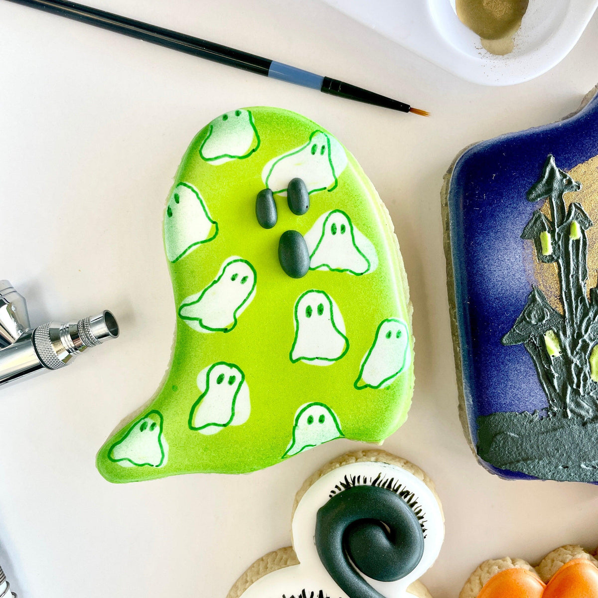Lolly&#39;s Home Kitchen EncHAUNTED Halloween Cookie Class Cutters - Sweetleigh 