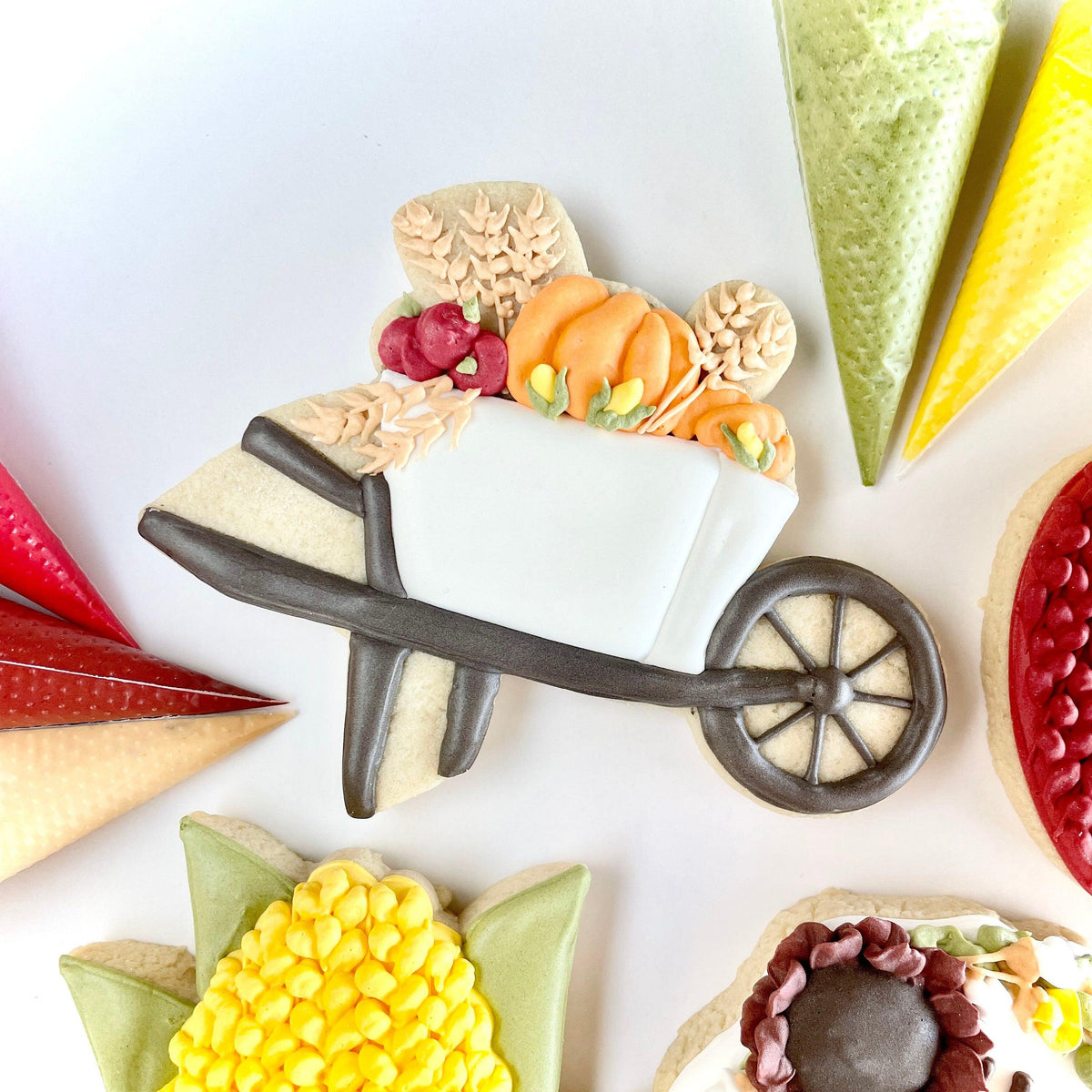 Lolly&#39;s Home Kitchen Happy Harvest Cookie Class Cutters - Sweetleigh 
