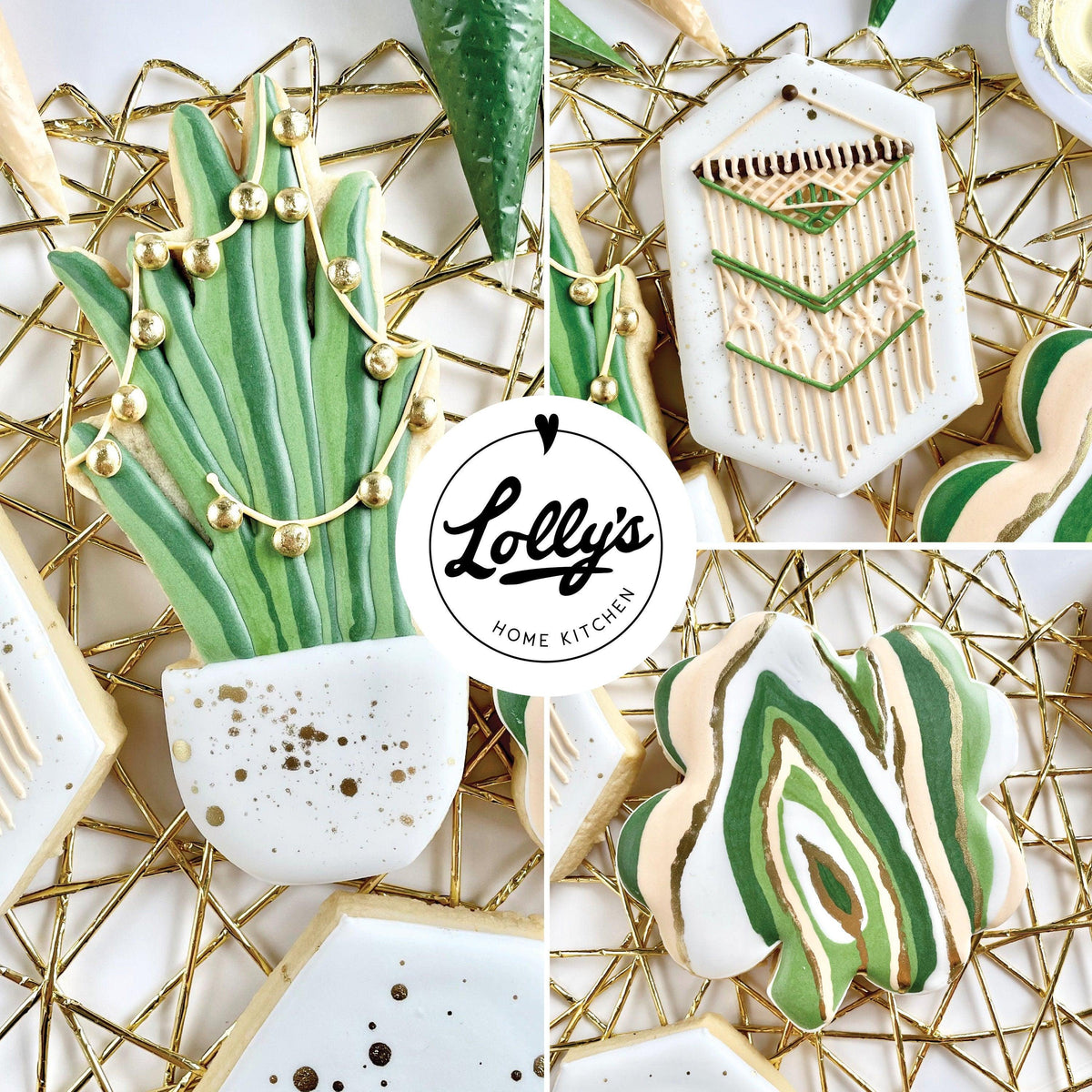 Lolly&#39;s Home Kitchen St. Patrick&#39;s Cookie Class - Sweetleigh 