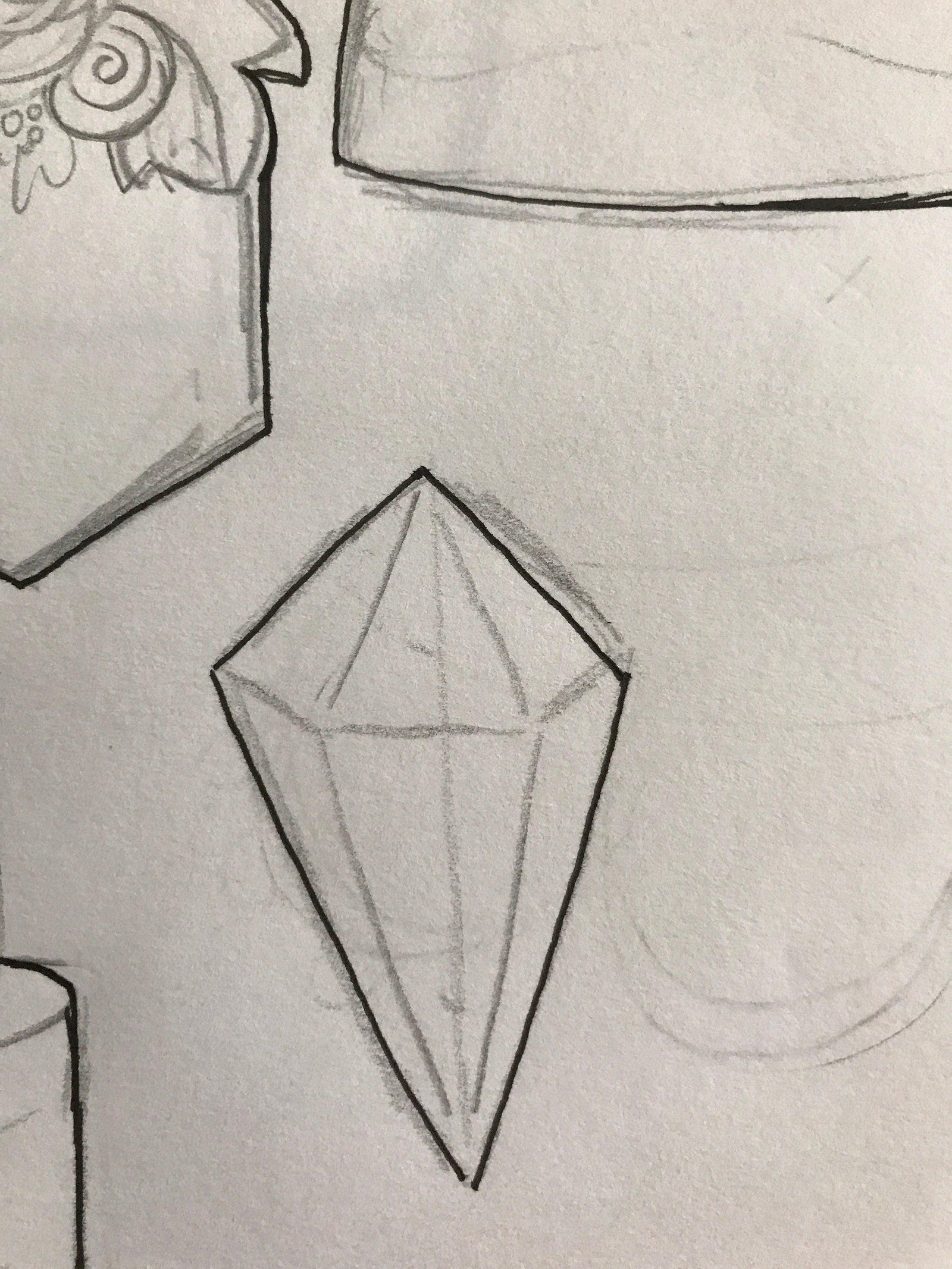 Long Diamond Cookie Cutter - Sweetleigh 