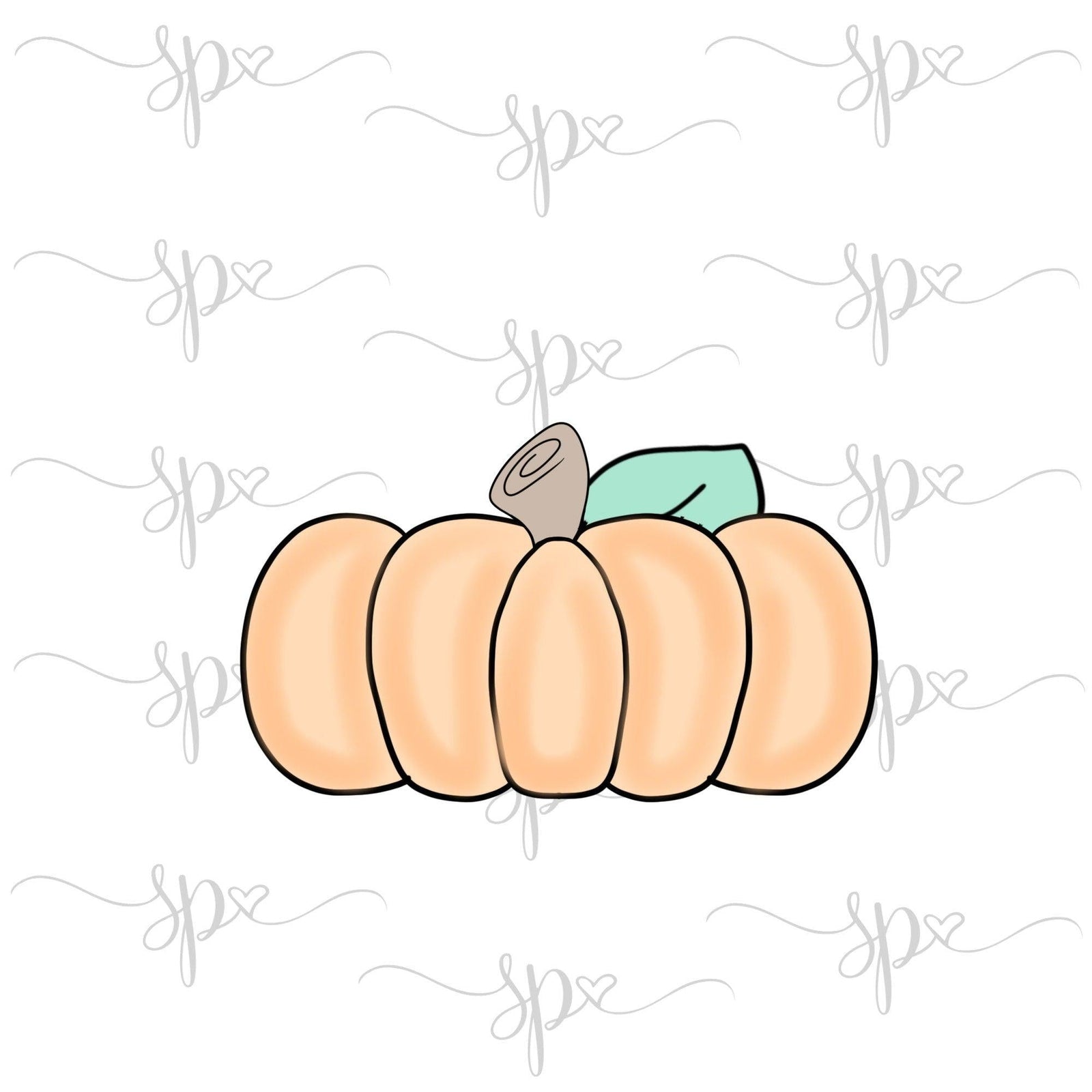 Long Pumpkin 2018 Cookie Cutter - Sweetleigh 