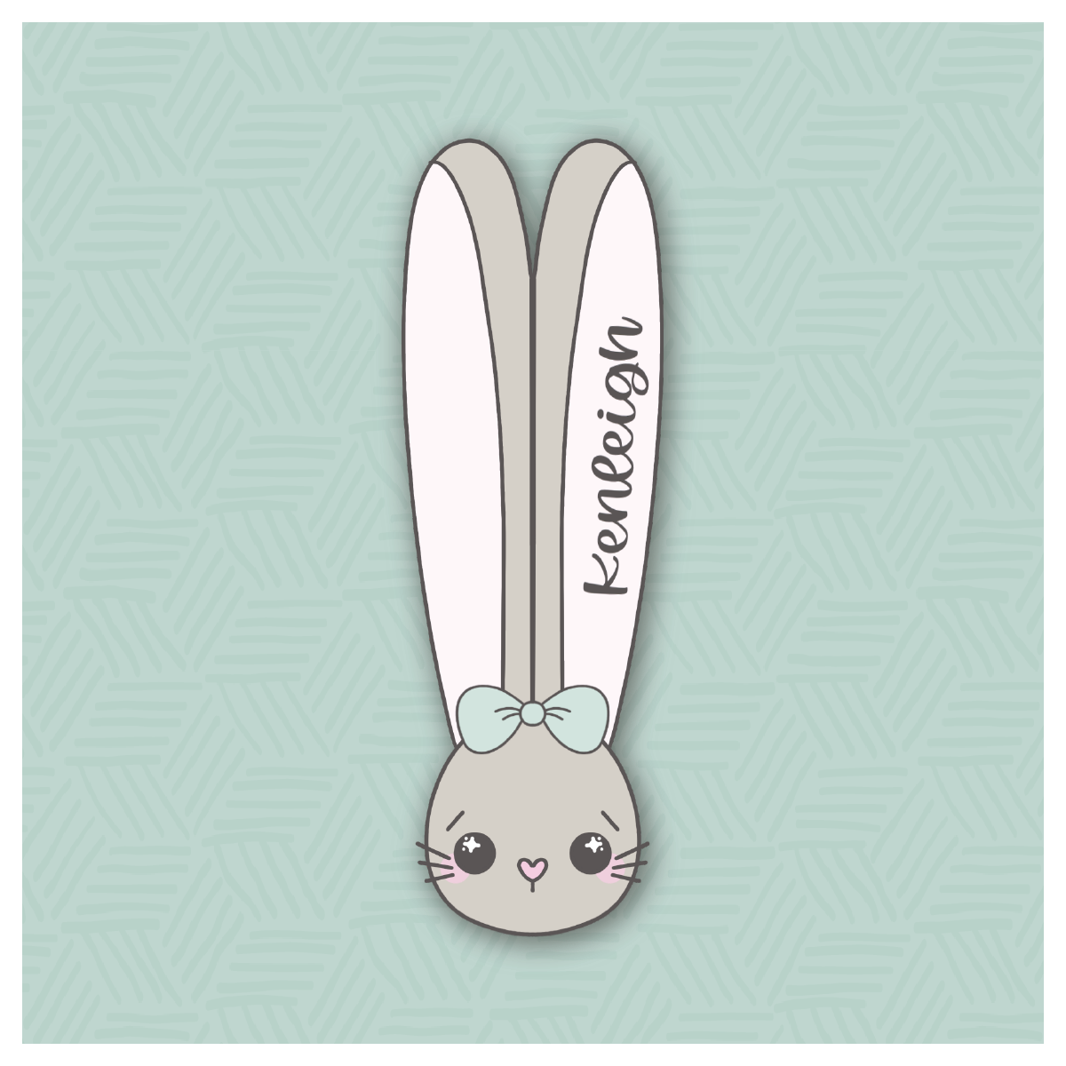 Long Ear Bunny Cookie Cutter