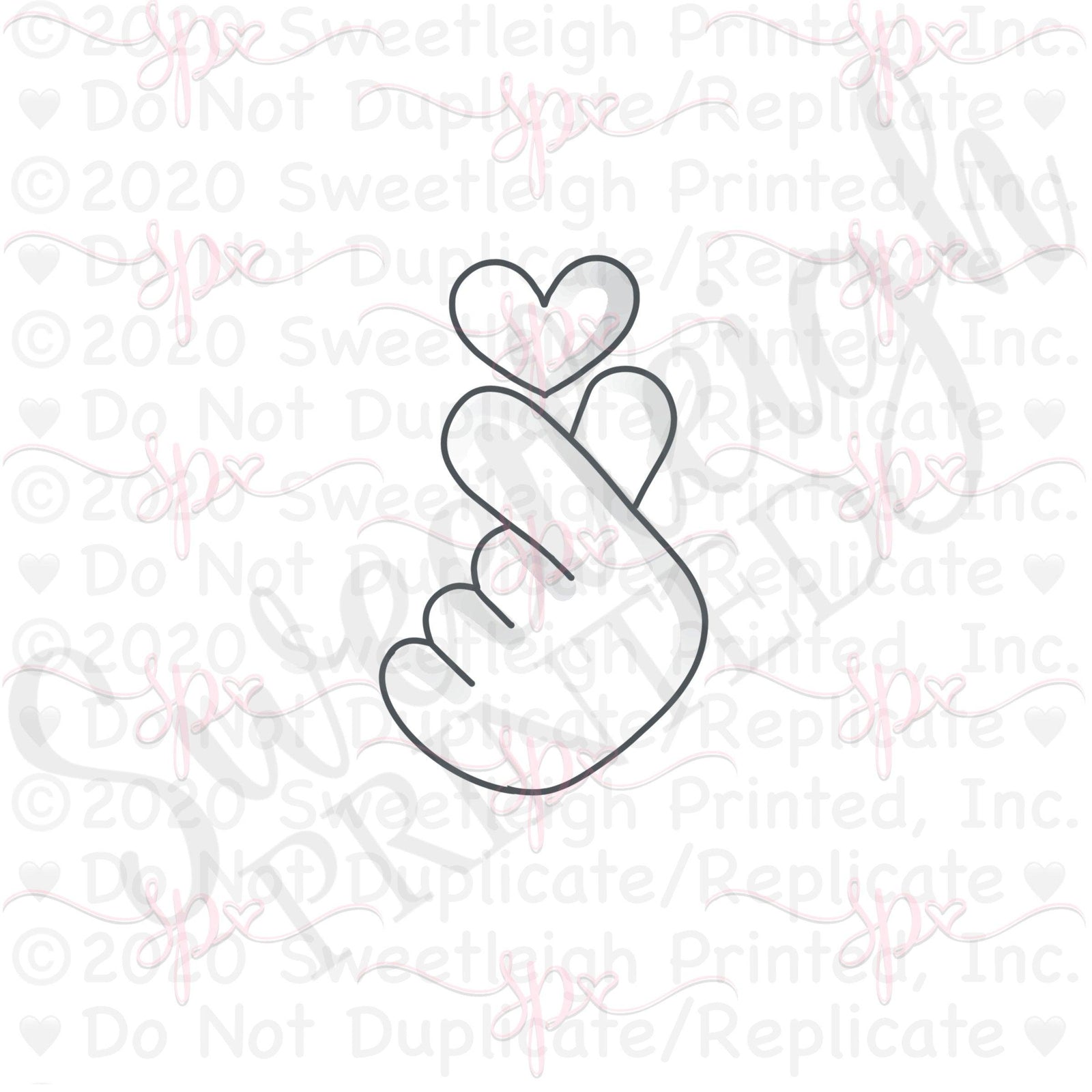 Love Hand Cookie Cutter - Sweetleigh 