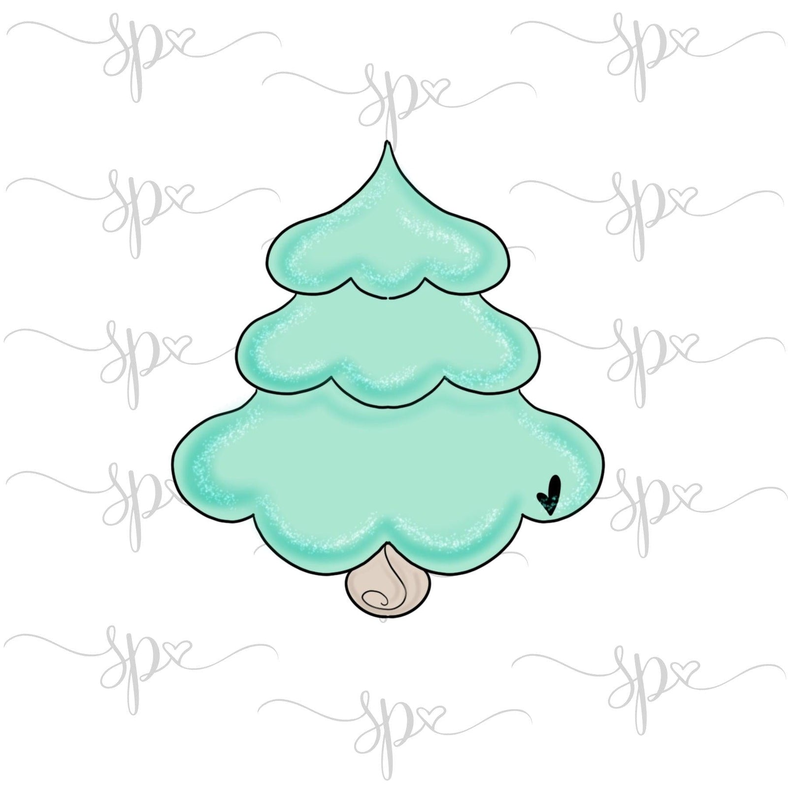 Loveleigh Christmas Tree Cookie Cutter - Sweetleigh 