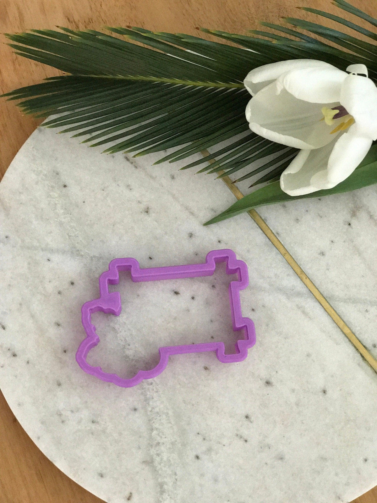 Luau Plaque Cookie Cutter - Sweetleigh 