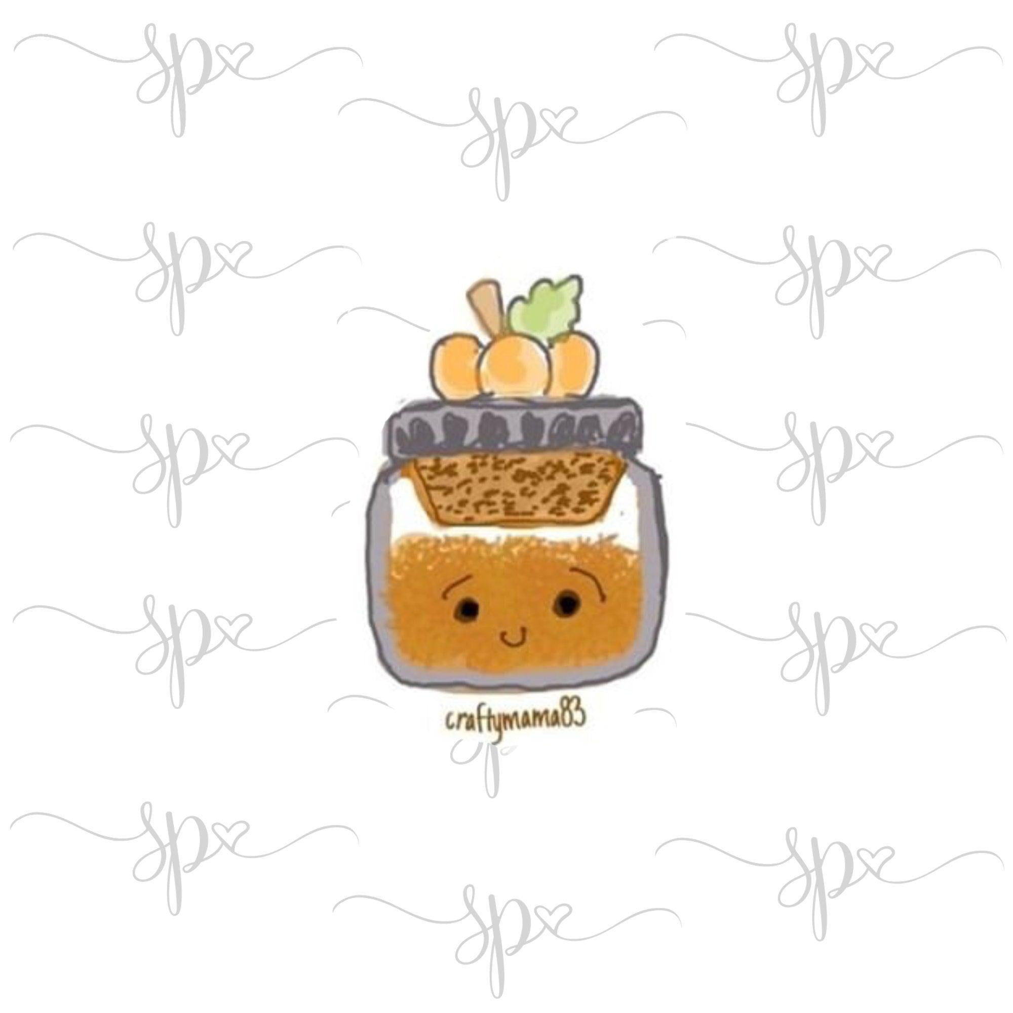 Mama's Pumpkin Spice Jar Cookie Cutter - Sweetleigh 