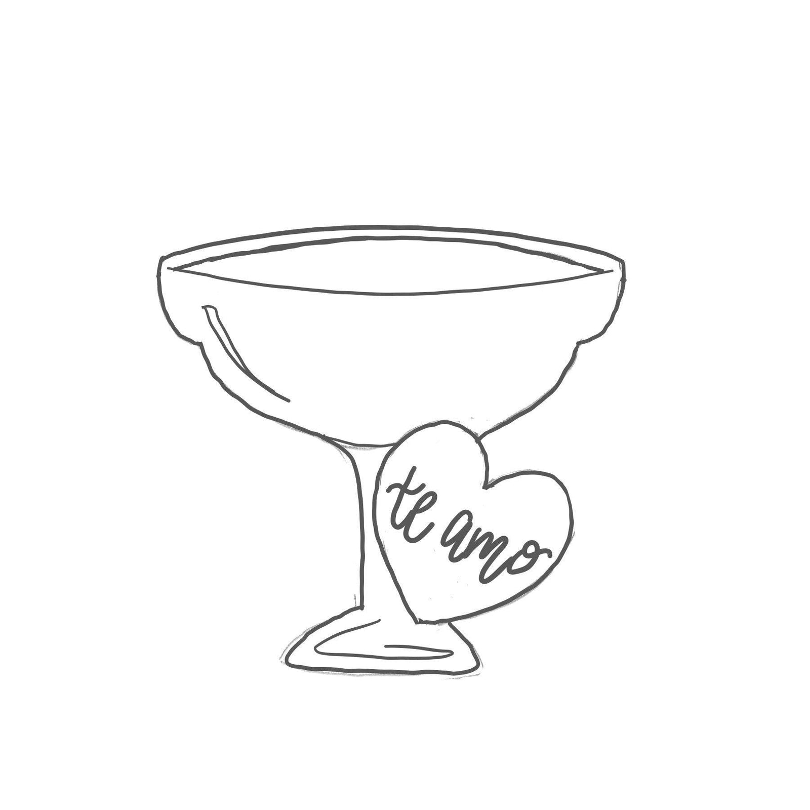 Margarita with Heart Cookie Cutter - Sweetleigh 