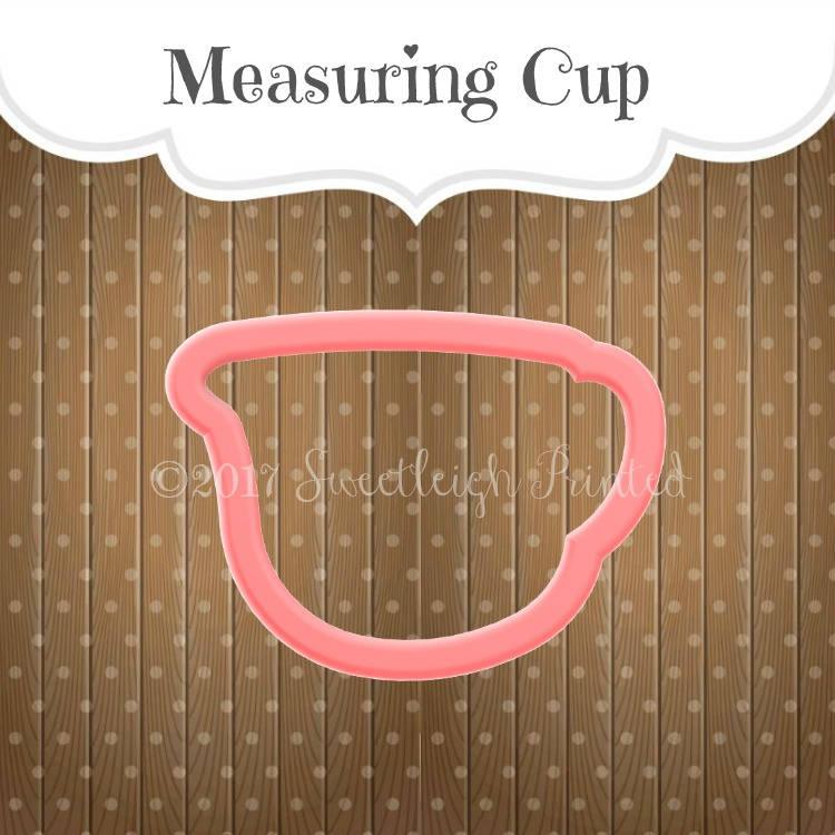 Measuring Cup Cookie Cutter - Sweetleigh 