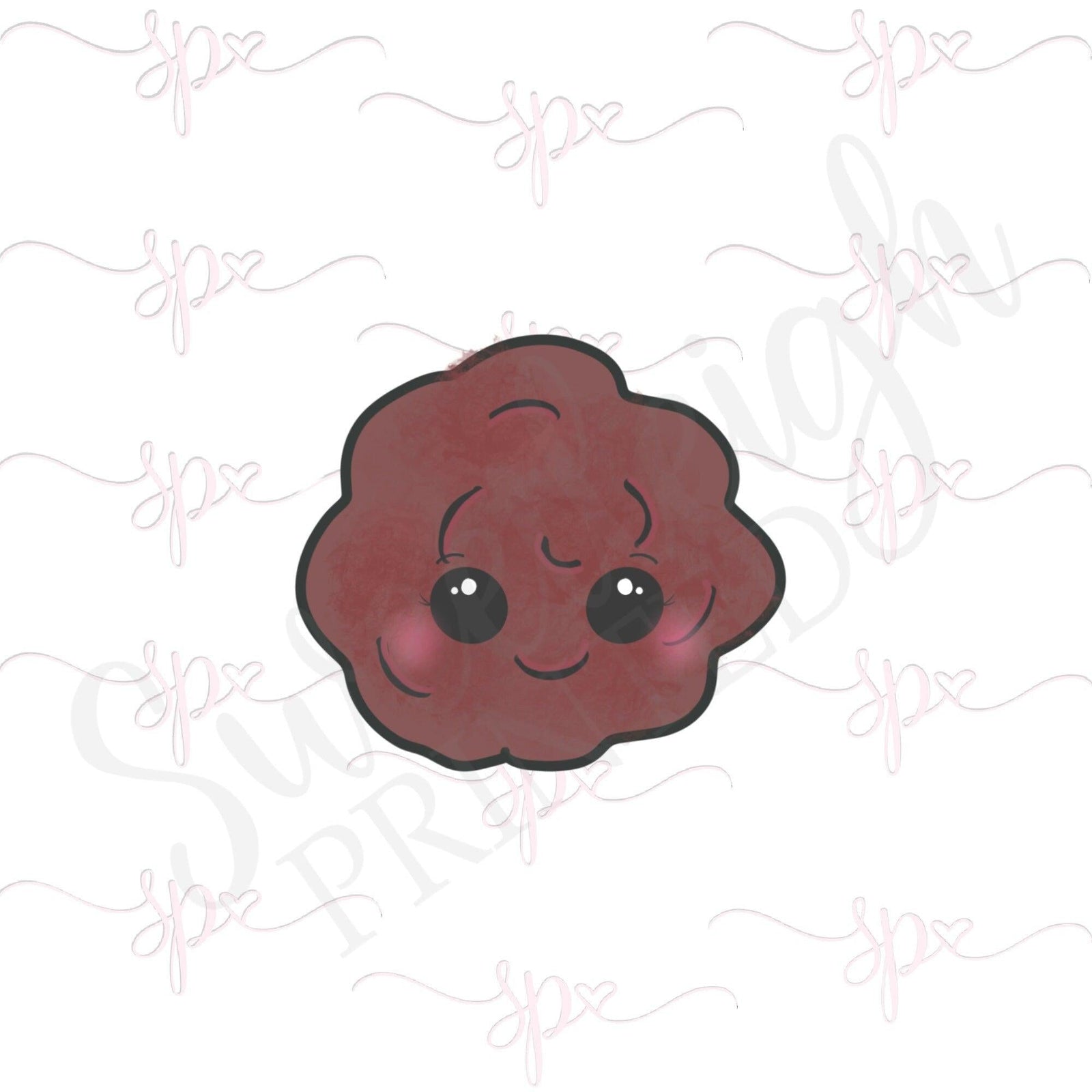 Meatball Cookie Cutter - Sweetleigh 