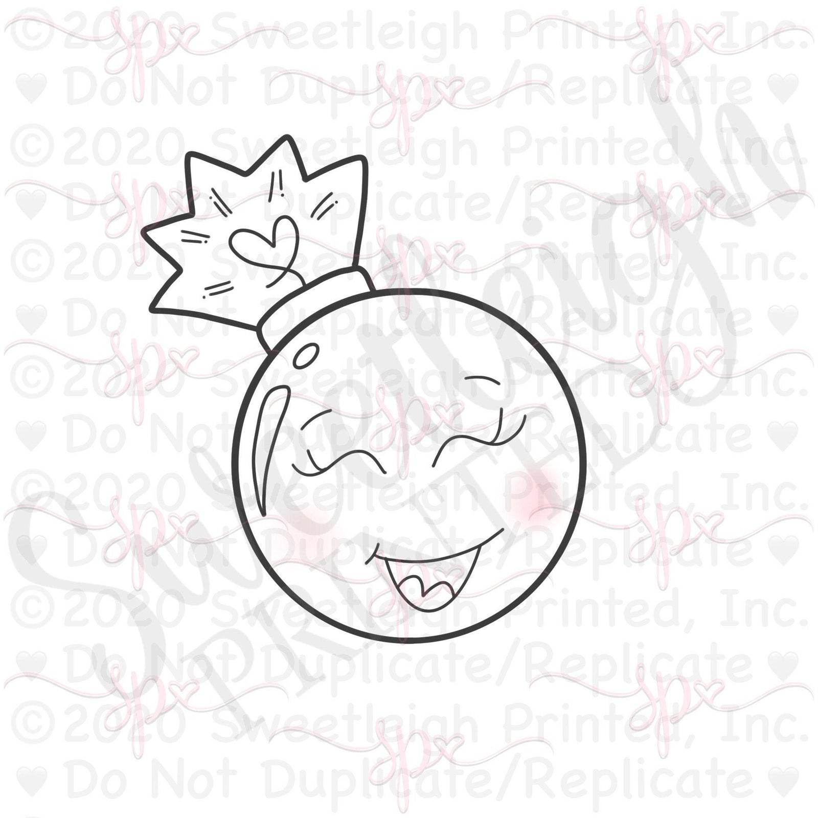 Miss Doughmestic Bomb Cookie Cutter - Sweetleigh 