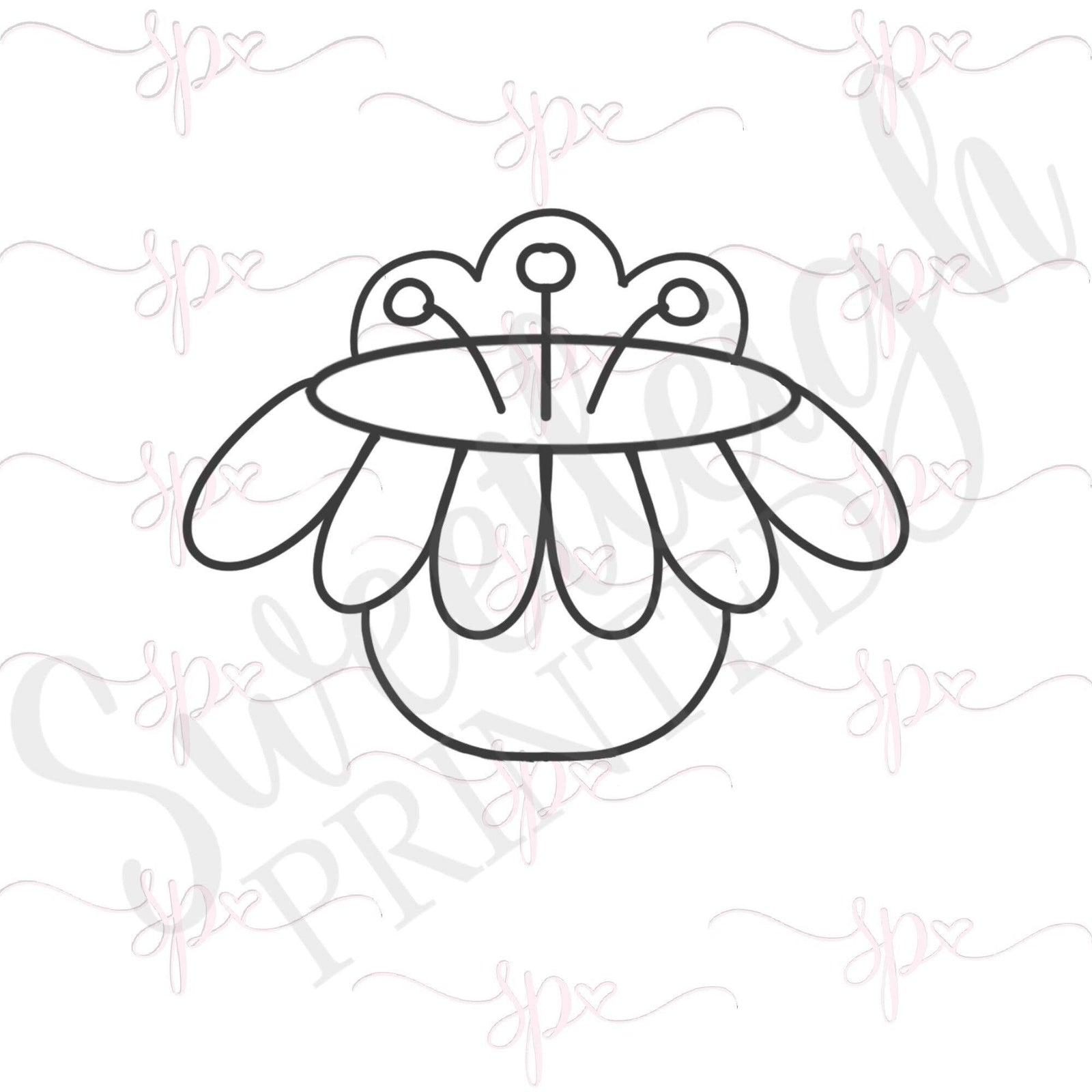 Modern Daisy Petals Cookie Cutter - Sweetleigh 