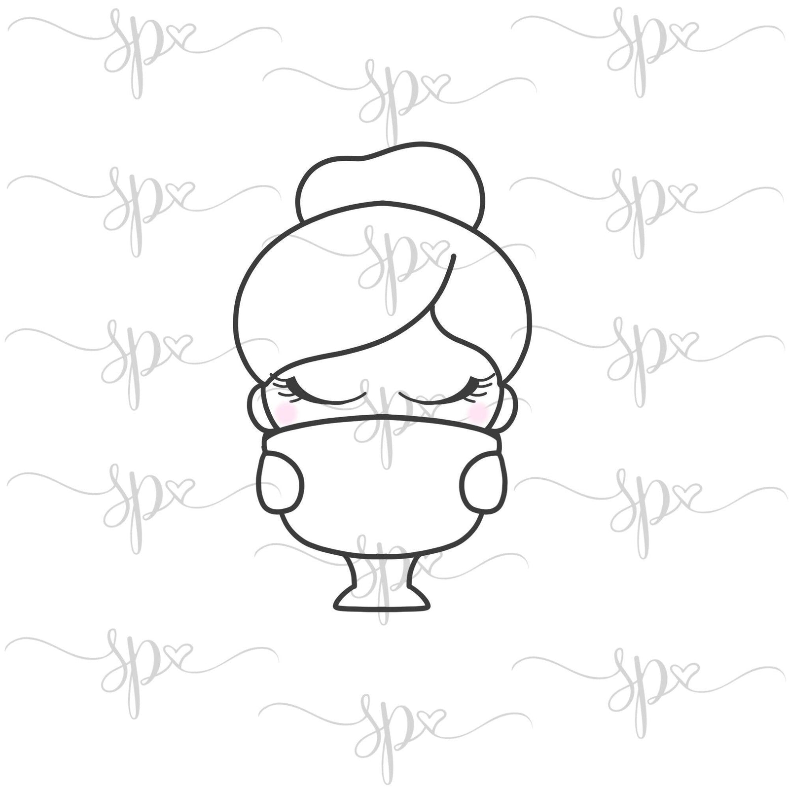 Mom's Turn to Wine Cookie Cutter - Sweetleigh 