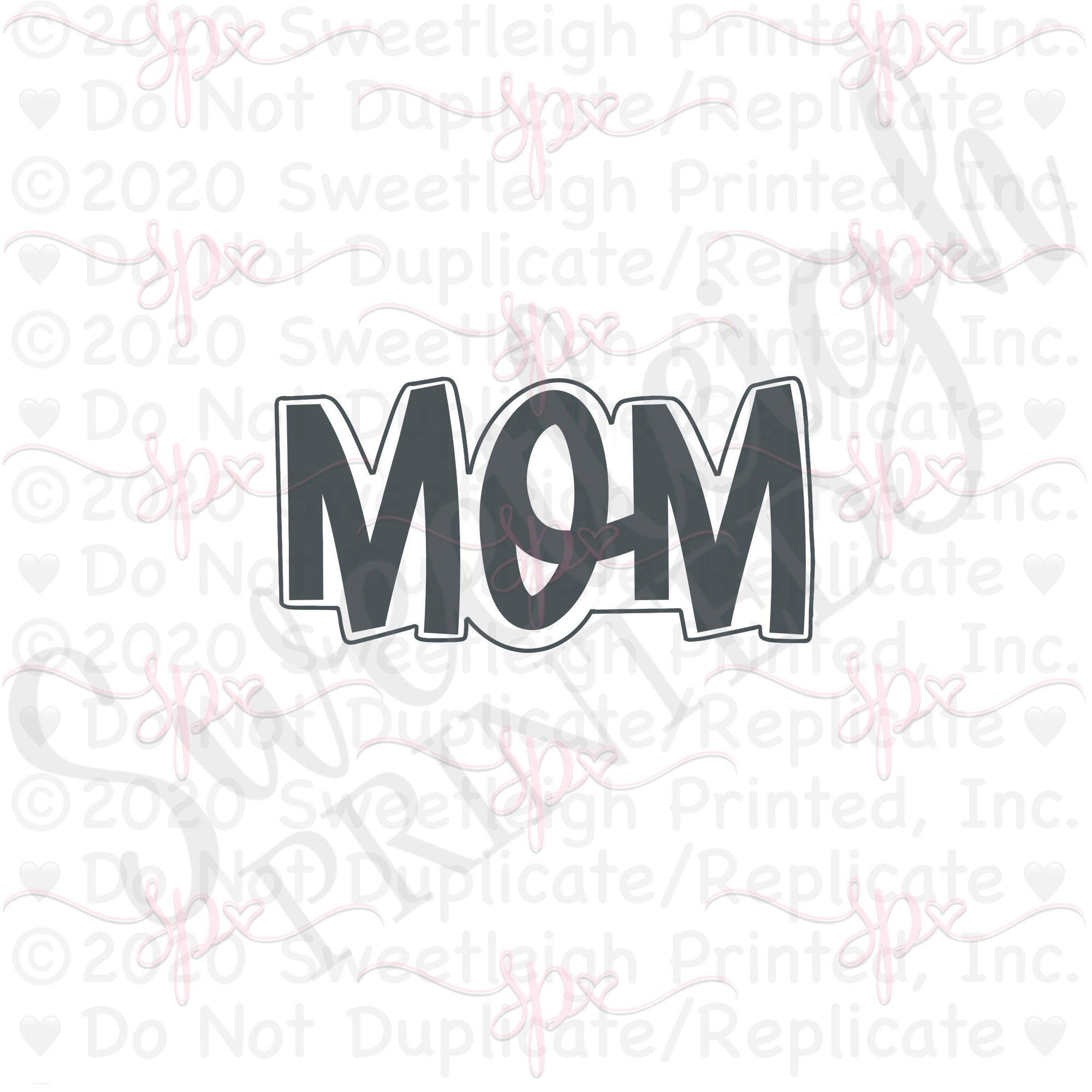 Mom Word 2021 Cookie Cutter - Sweetleigh 
