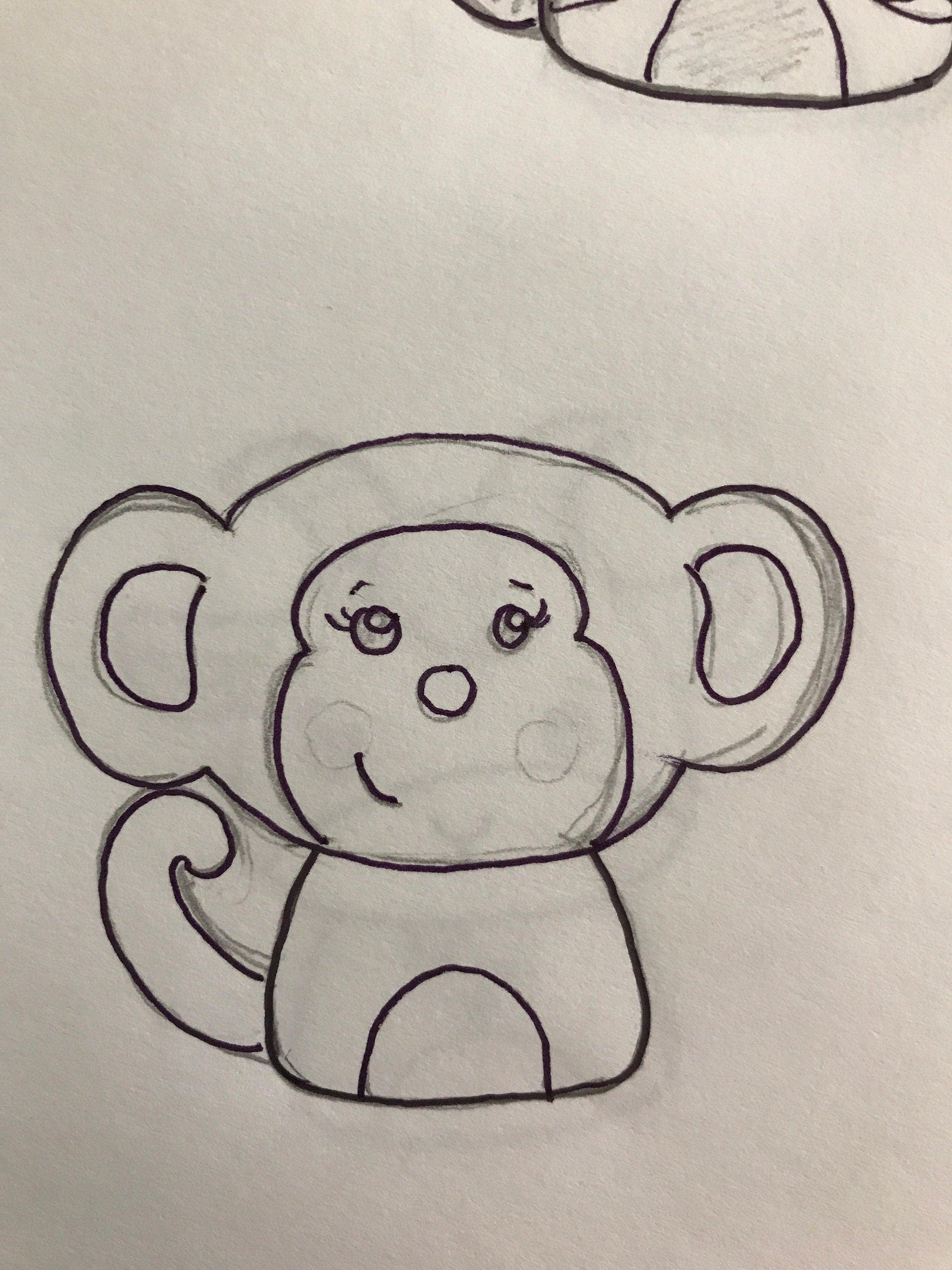 Monkey Cookie Cutter - Sweetleigh 