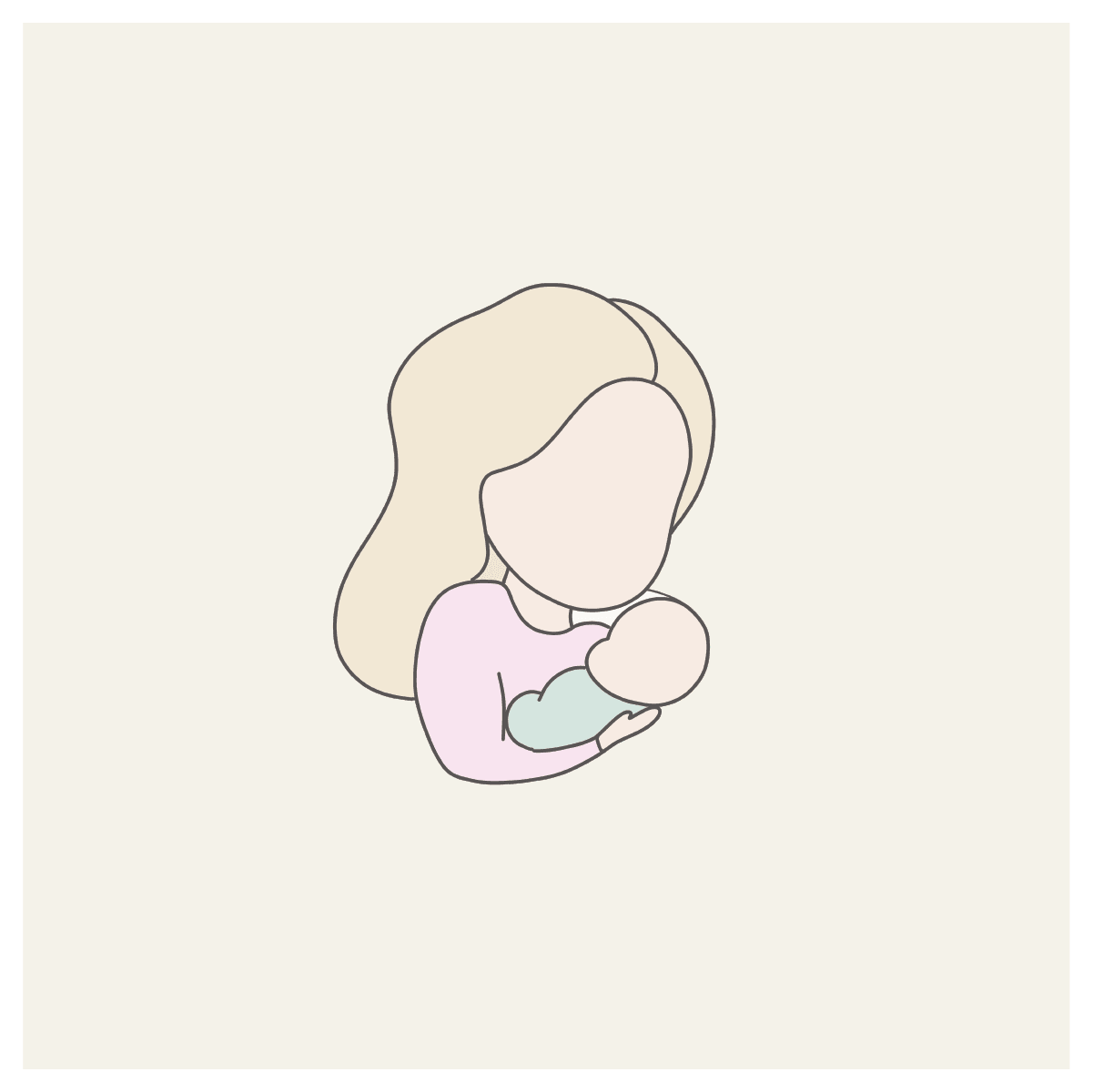 Mother and Baby Cookie Cutter - Sweetleigh 