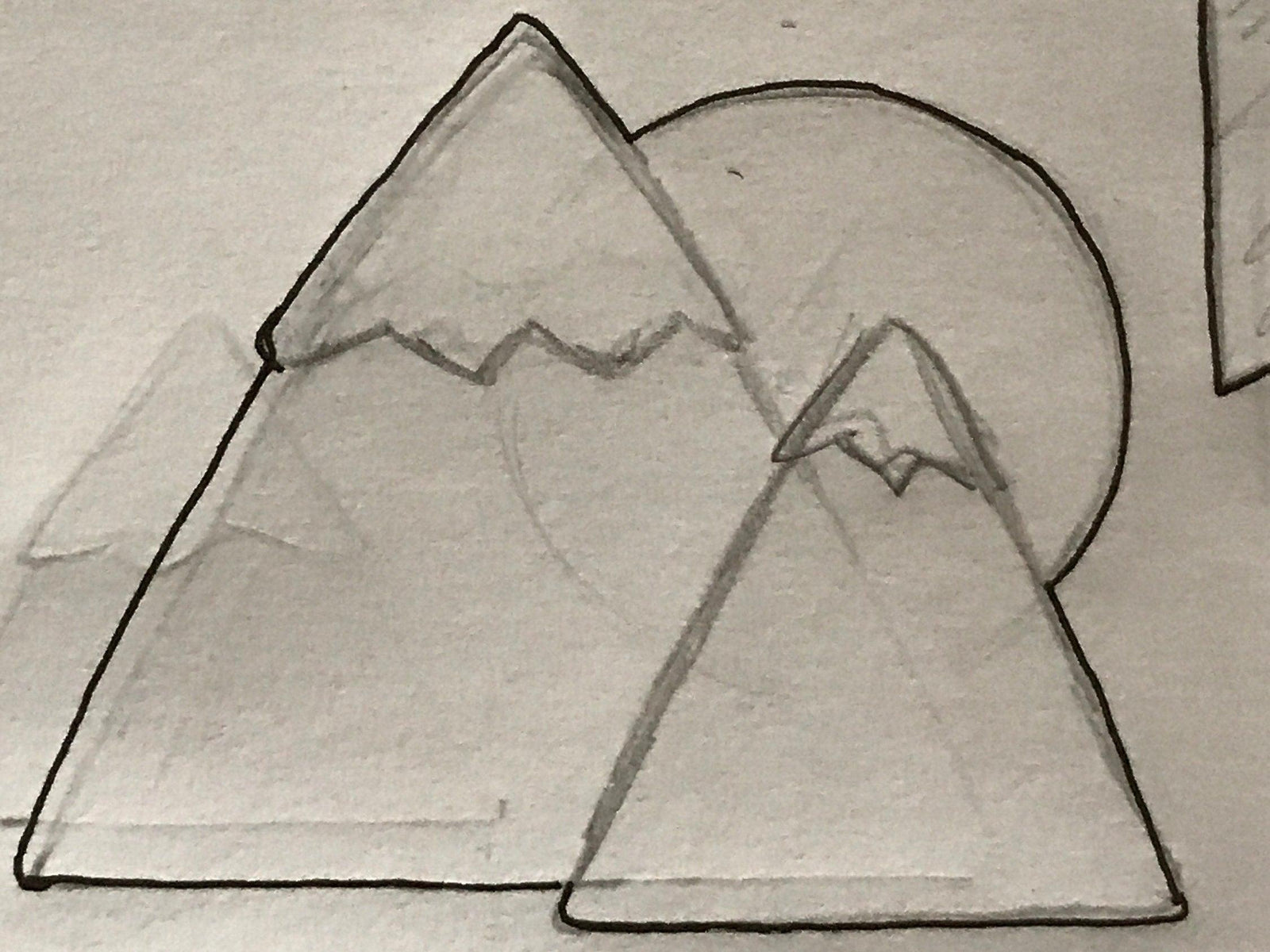 Mountain 1 Cookie Cutter - Sweetleigh 