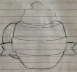 Mug with Banner Cookie Cutter - Sweetleigh 