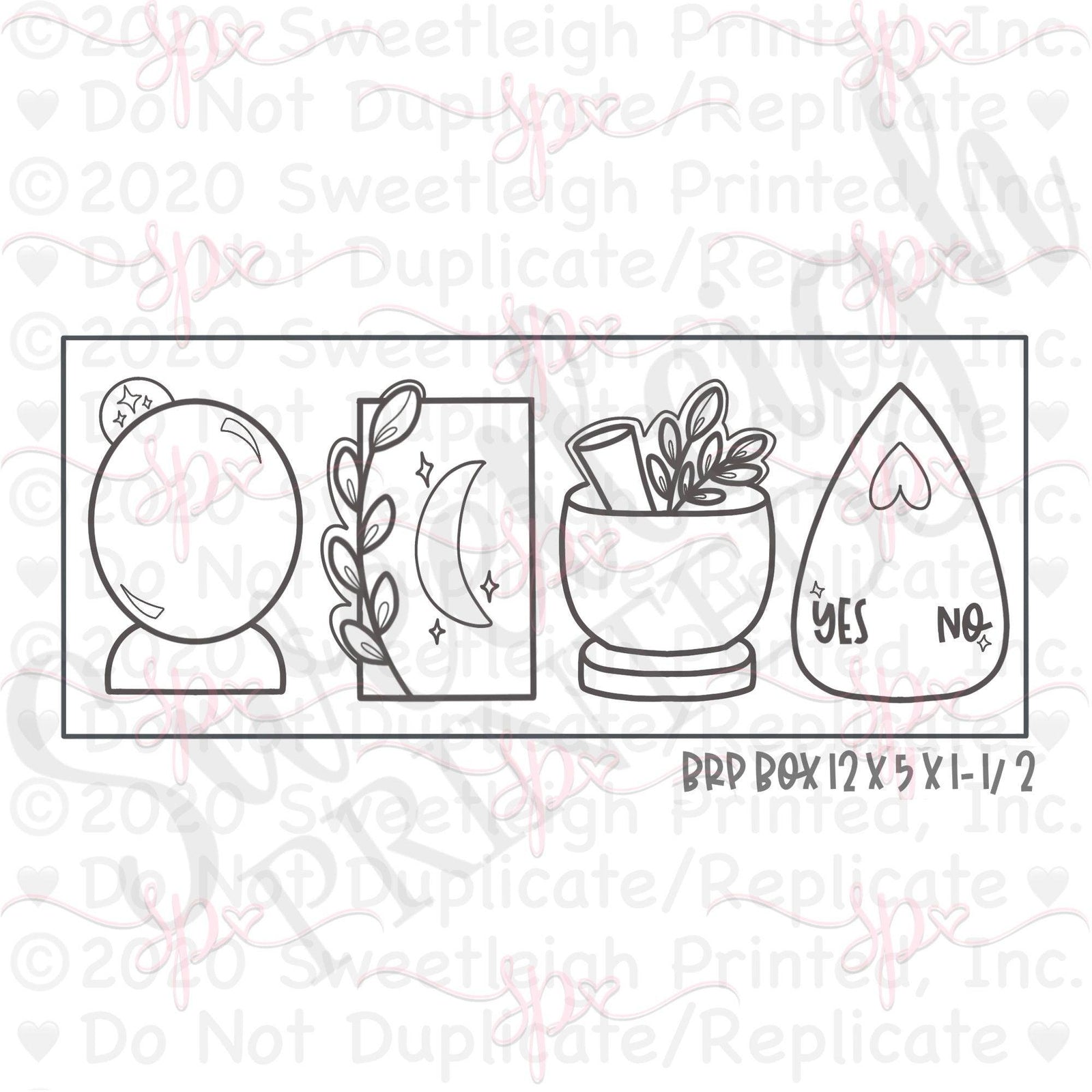 Mystic Occult Cookie Cutter Set - Sweetleigh 