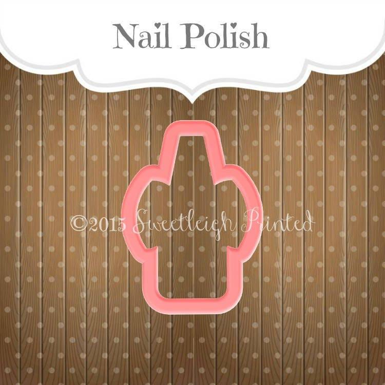 Nail Polish Bottle Cookie Cutter - Sweetleigh 
