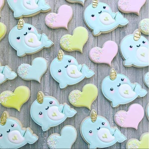 Narwhal Cookie Cutter - Sweetleigh 