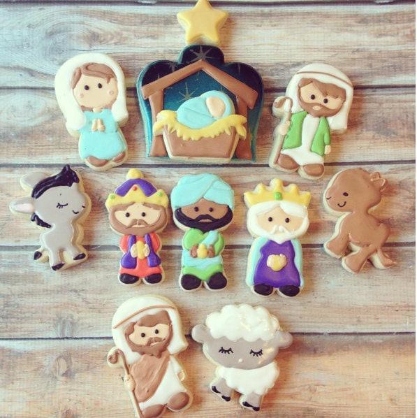 Nativity Cookie Cutter Set - Sweetleigh 
