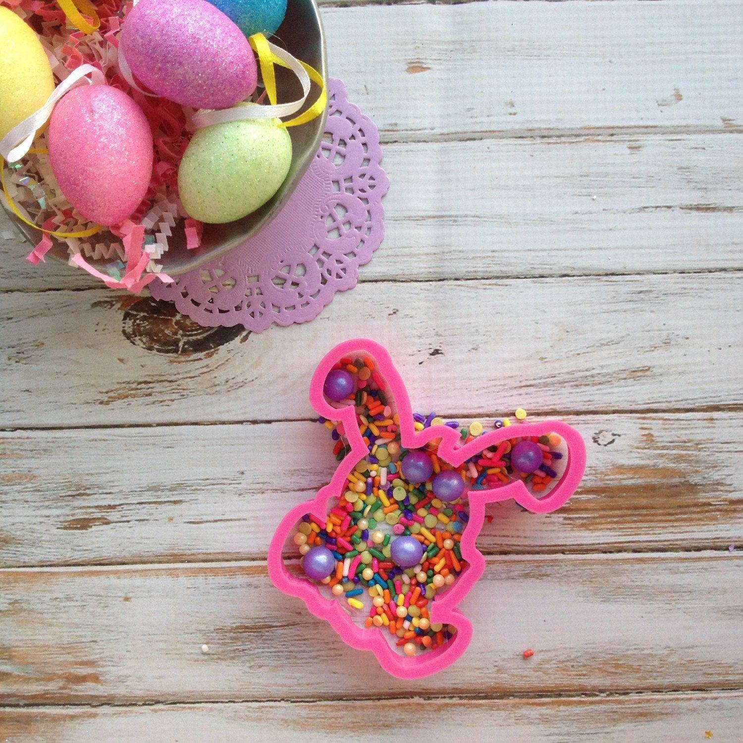 Nerdy Boy Bunny Cookie Cutter - Sweetleigh 