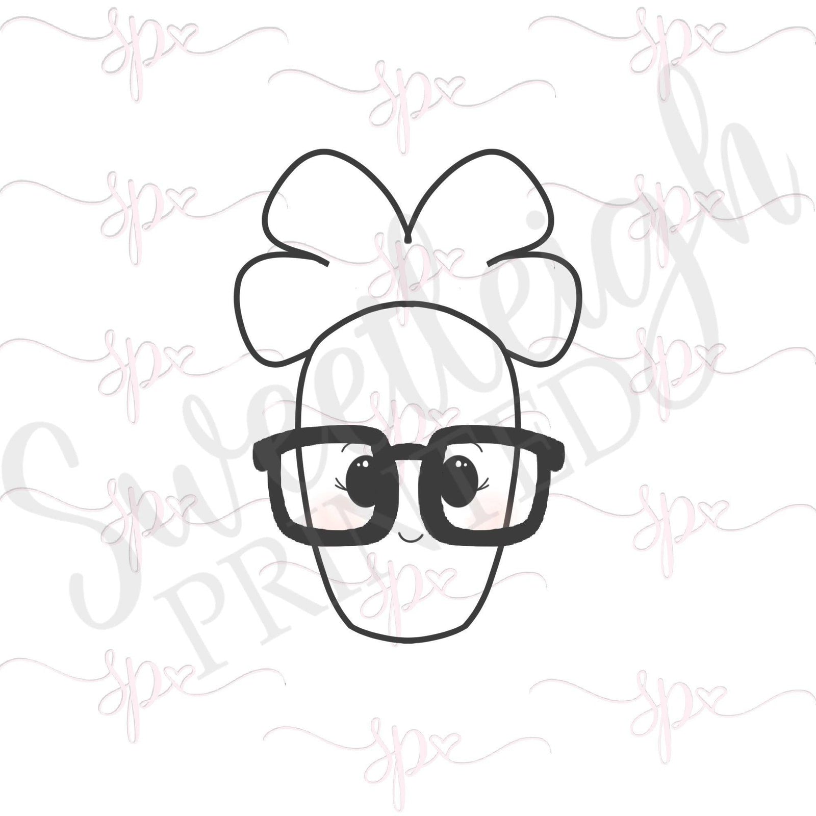 Nerdy Carrot 2020 Cookie Cutter - Sweetleigh 