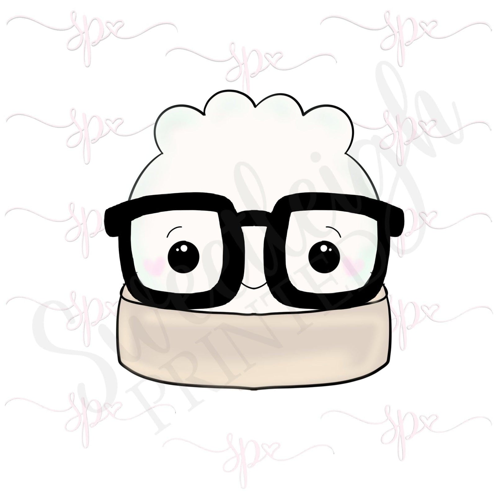 Nerdy Dimsum Cookie Cutter - Sweetleigh 