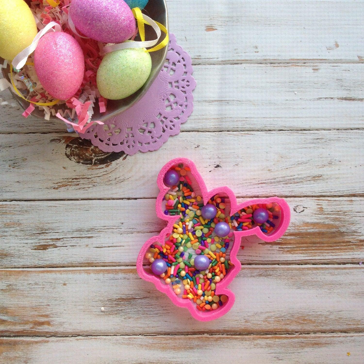 Nerdy Girl Bunny Cookie Cutter - Sweetleigh 