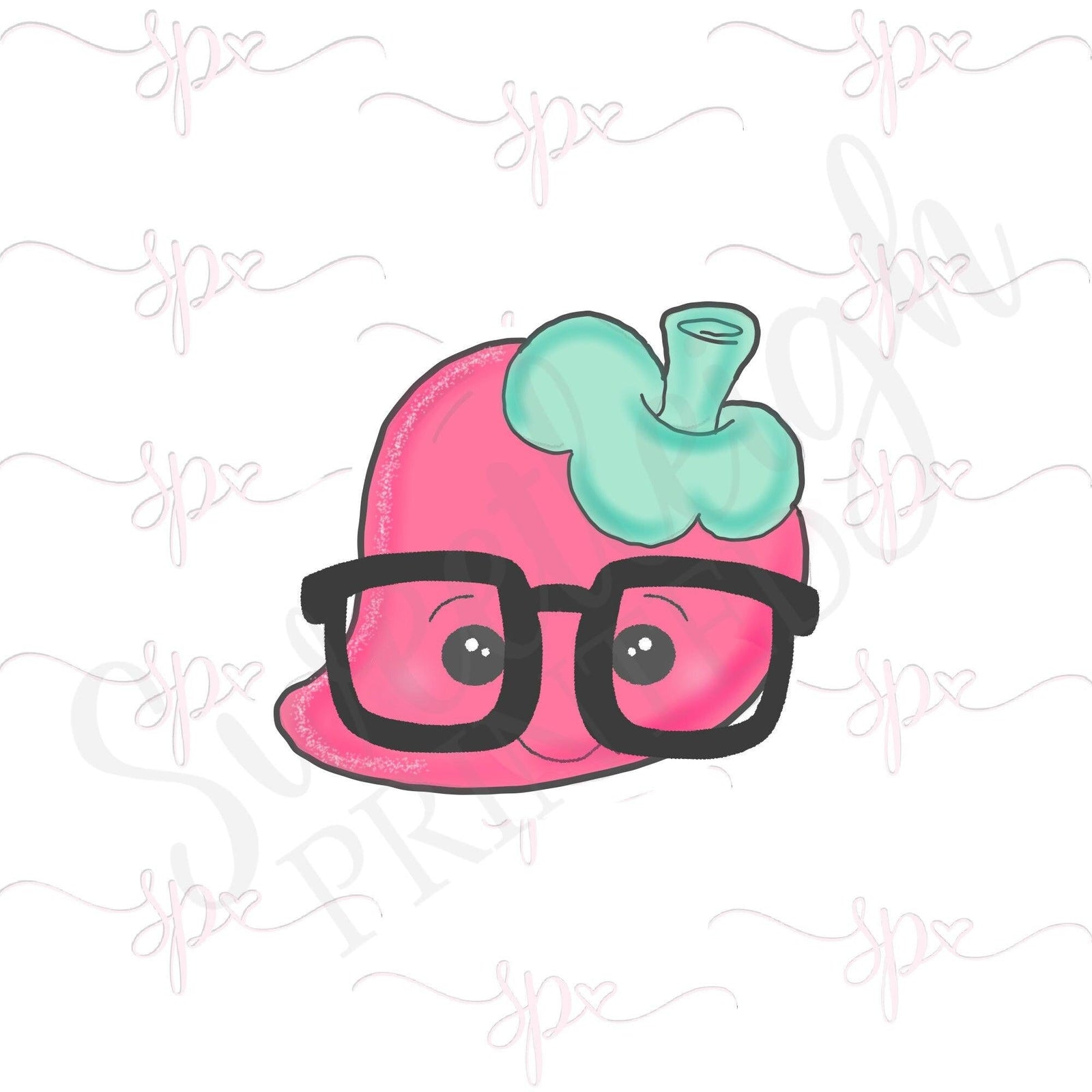 Nerdy Jalapeno Cookie Cutter - Sweetleigh 