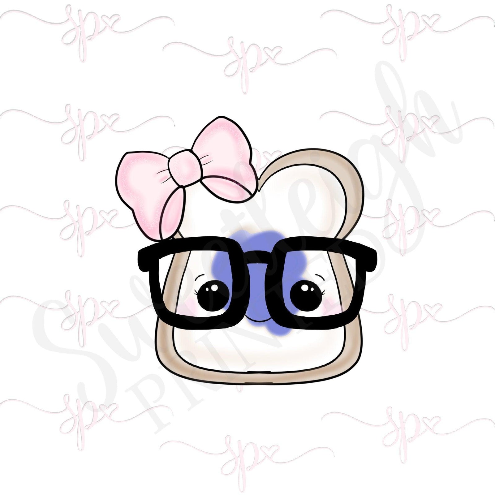 Nerdy Jelly Girl Cookie Cutter - Sweetleigh 