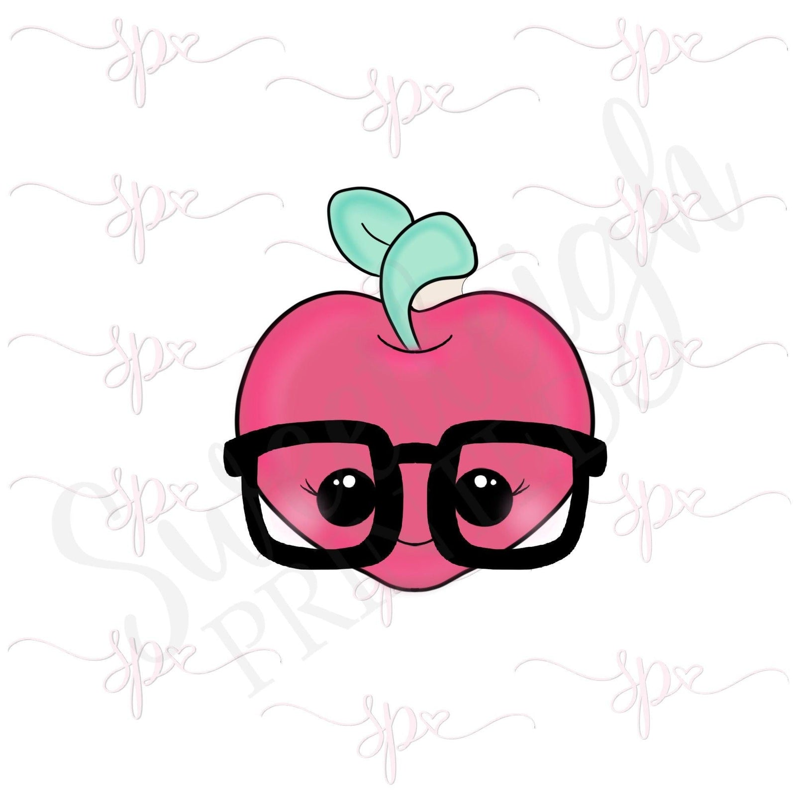 Nerdy Kawaii Cherry Cookie Cutter - Sweetleigh 