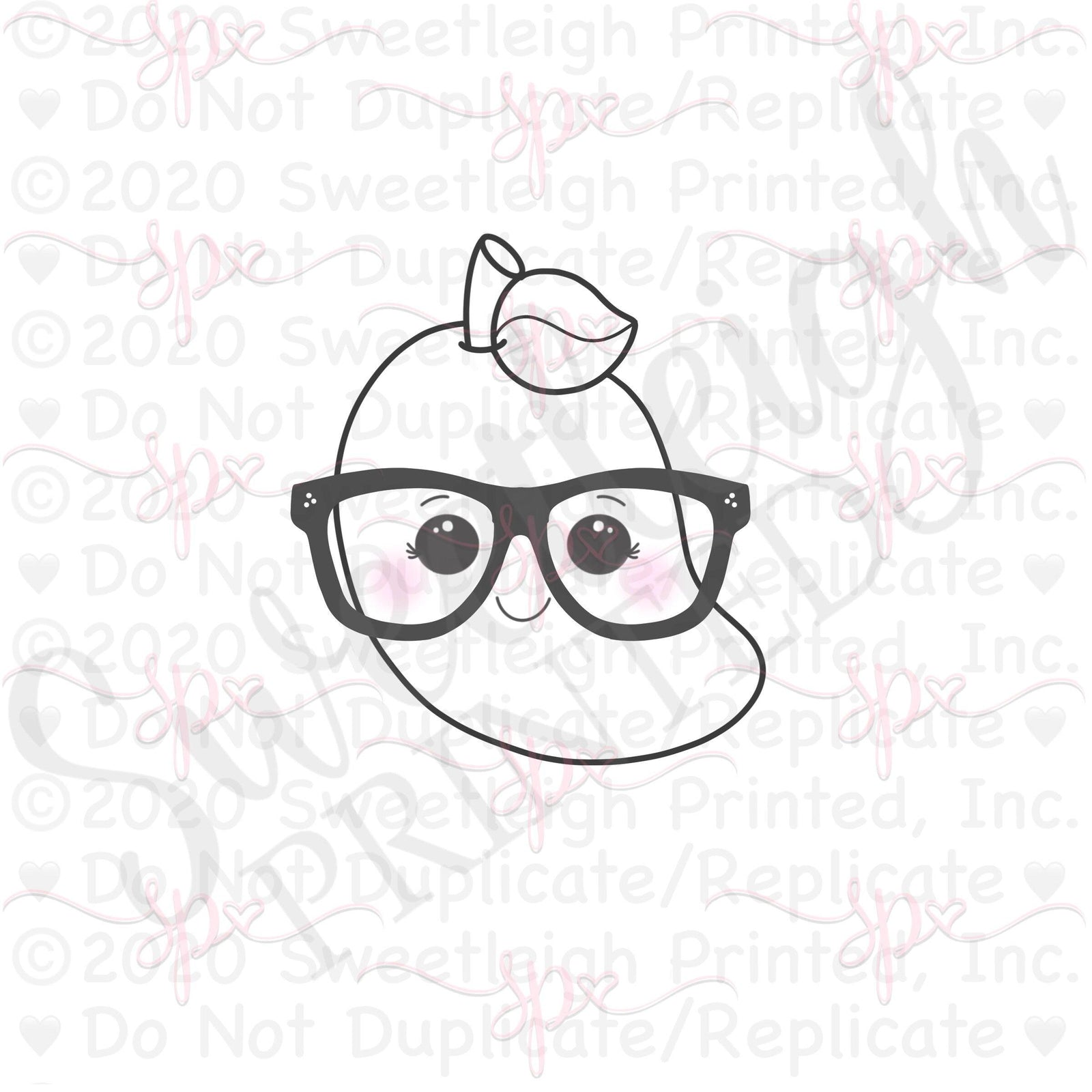 Nerdy Kawaii Mango 2020 Cookie Cutter - Sweetleigh 