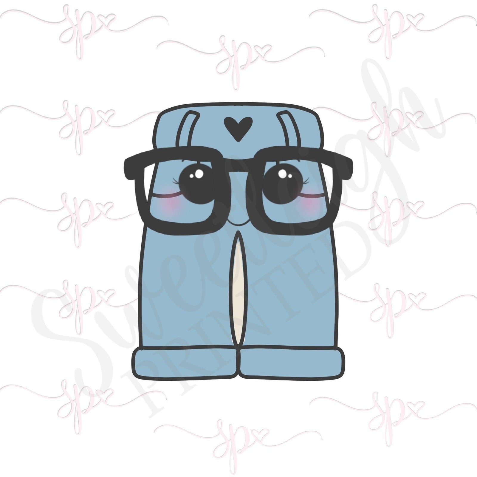 Nerdy Pants Cookie Cutter - Sweetleigh 