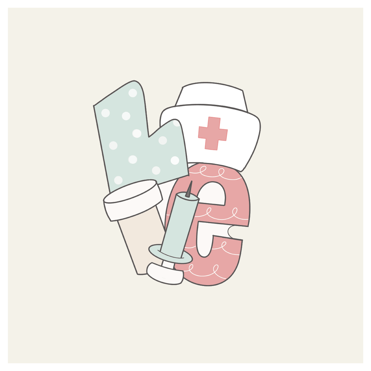 Nurse Love Cookie Cutter - Sweetleigh 
