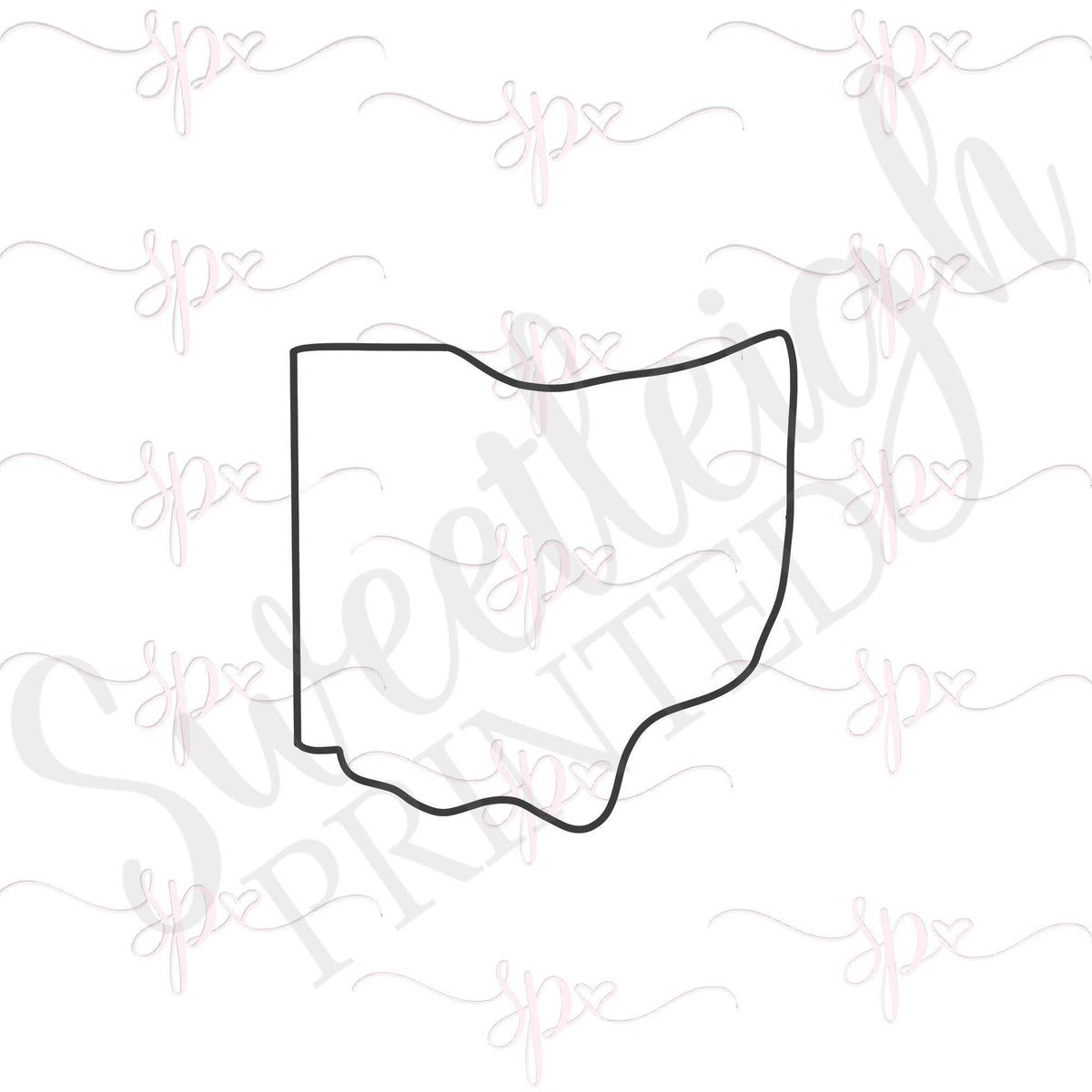 Ohio Cookie Cutter - Sweetleigh 