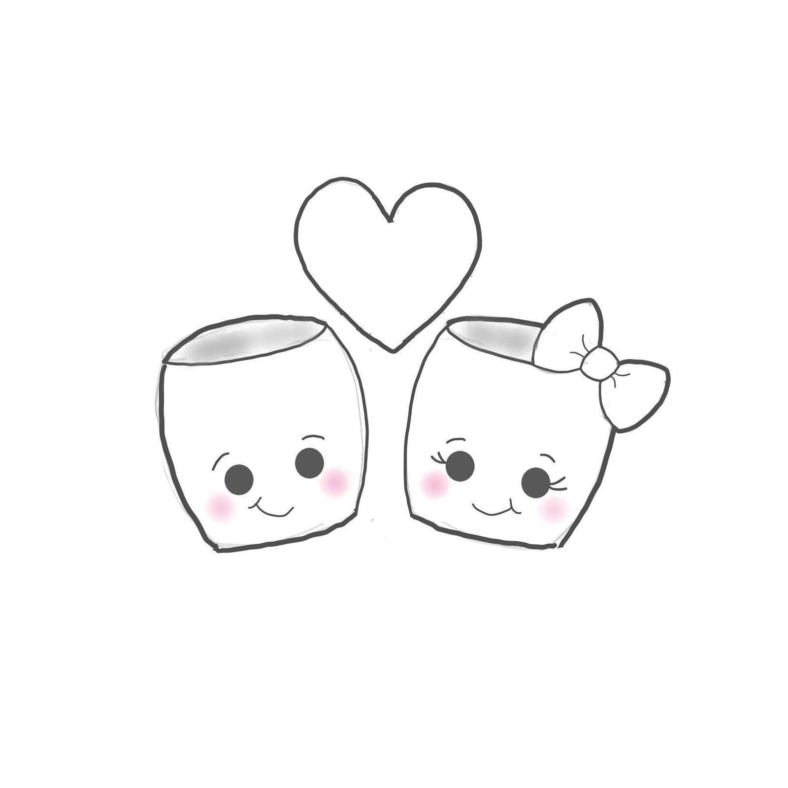 Olive Couple Cookie Cutter - Sweetleigh 