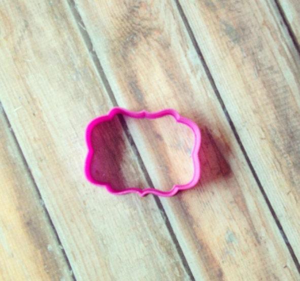 Olivia Plaque Cookie Cutter - Sweetleigh 